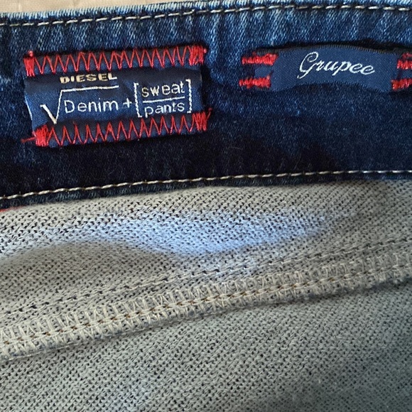 Diesel Grupee Distressed Skinny Jeans - Picture 11 of 14